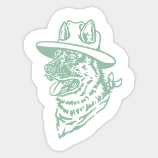 shepherd cowdog Sticker